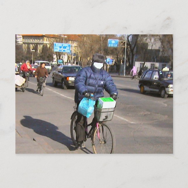 Postal Enmascarar la contaminación (Anverso)