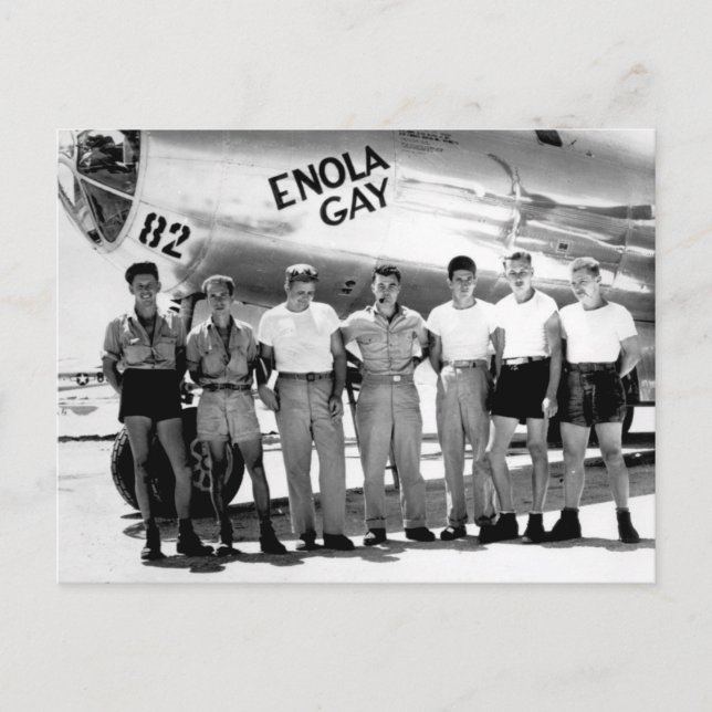 Postal Enola Gay (Anverso)