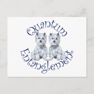 Postal Enredo cuántico de Westies