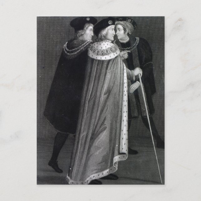 Postal Enrique VII (Anverso)