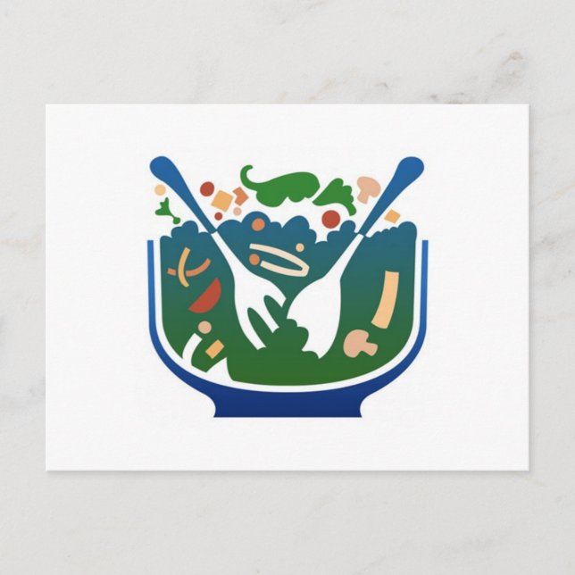 Postal Ensalada (Anverso)