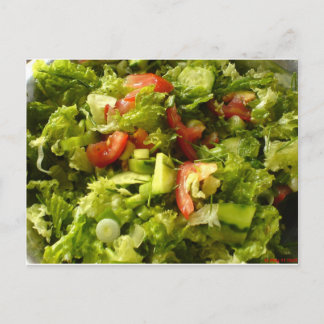 Postal ensalada de primavera