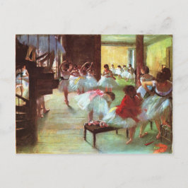 Postal Ensayo de ballet - Edgar Degas - 1880