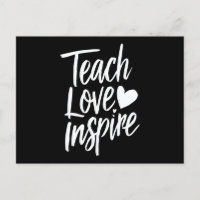 Enseña Ama Inspira Regalo del Día del Maestro Vida