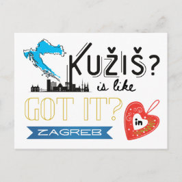 Postal ¿Entiendes? Zagreb Croacia