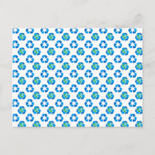 Postal Entorno ecológico Green Planet Dots Earth Day Ecol
