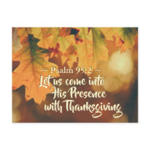 Entra en su presencia con Acción de Gracias, Bibli