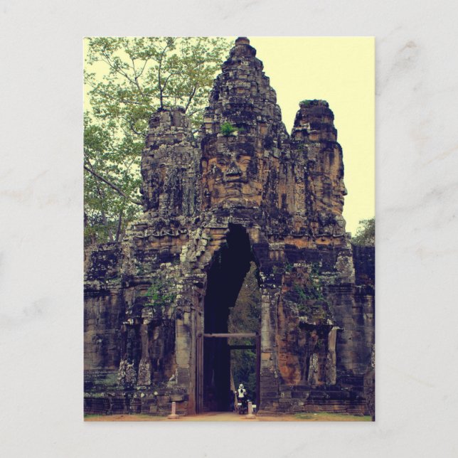 Postal Entrada a Angkor Wat III (Anverso)