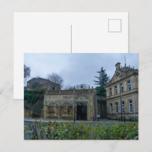 Postal Entrada a la Catedral de Bradford