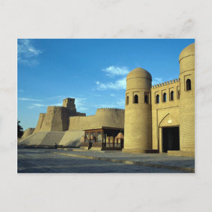 Postal Entrada a la ciudad, Khiva, Uzbekistán