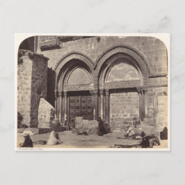 Postal Entrada a la Iglesia del Santo Sepulcro