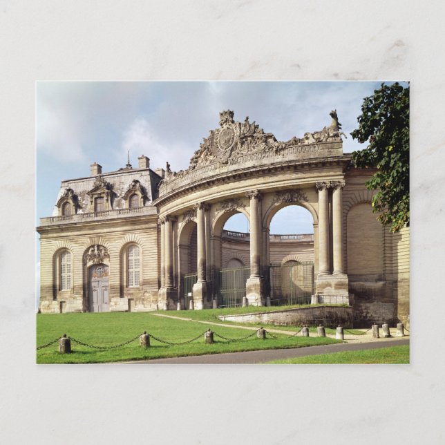 Postal Entrada a los establos (Anverso)