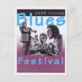 Postal Entrada al Concurso de Poster Blues 2005