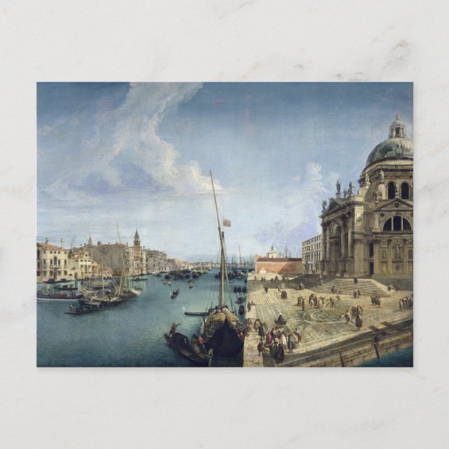 Postal Entrada al Gran Canal (Anverso)