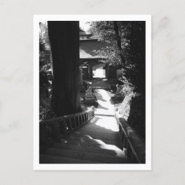 Postal Entrada al templo Yakuo-in, Monte Takao: Japan Po