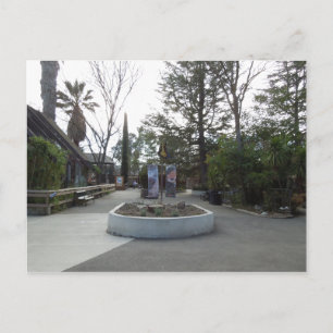 Postal Entrada al zoológico Charles Paddock