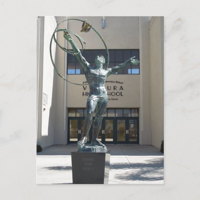 Postal Entrada, Centro de Estudios Superiores Ventura, Ca (Anverso)