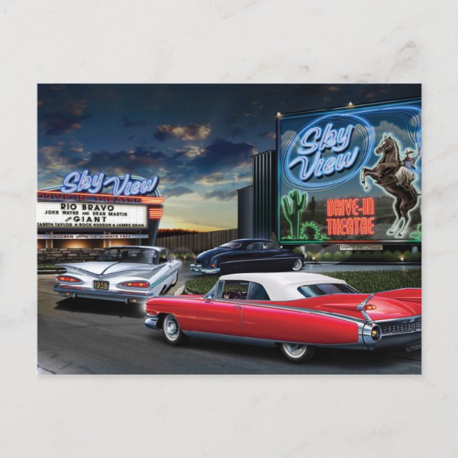 Postal Entrada de Skyview (Anverso)