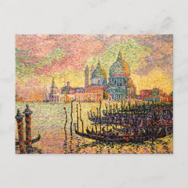 Postal Entrada del Gran Canal, Venecia | Paul Signac |