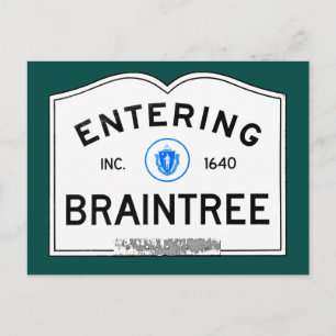 Postal Entrando a Braintree
