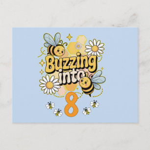 Postal Entrando con Nombre Personalizado y Edad Cumpleaño