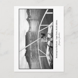 Postal Entrando en el puerto de Ciudad del Cabo