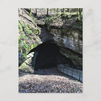 Postal Entrando En La Cueva - Postcard