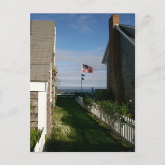 Postal Entre las cabañas de Sconset