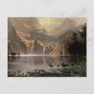 Postal Entre las montañas de Sierra Nevada