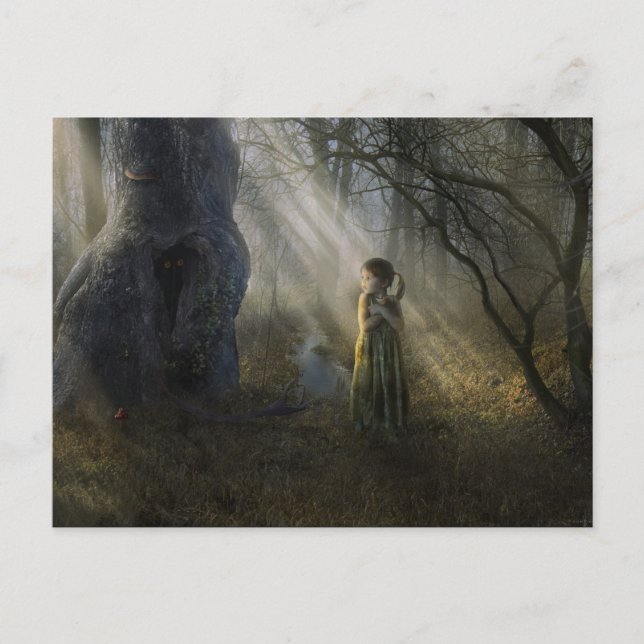 Postal Entre las sombras | Cuentos de hadas (Anverso)