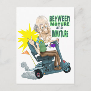 Postal Entre madura e inmadura