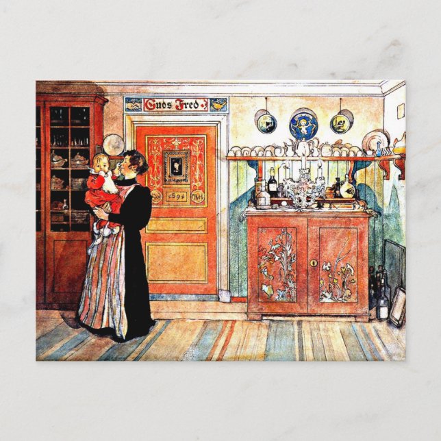 Postal Entre Navidades y Nuevo Aco, (Anverso)