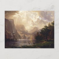 Entre Sierra Nevada, California, por Bierstadt