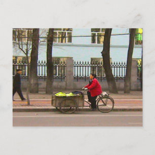 Postal Entrega de verduras