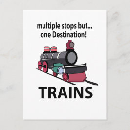 Postal Entrena Varias Paradas Pero Un Tren De Destino