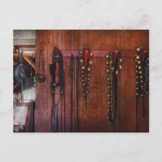 Postal Entrenador de caballos - Jingle Bells