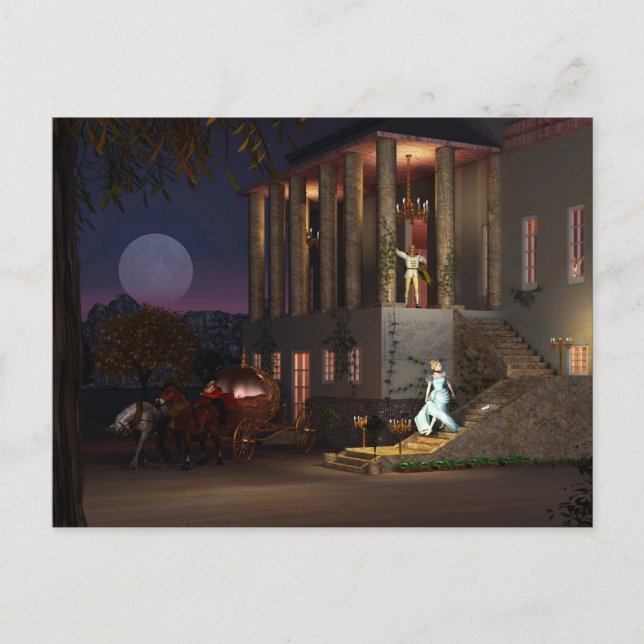 Postal Entrenador de Cenicienta (Anverso)