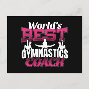Postal Entrenador de Gimnasia Femenina del Mundo