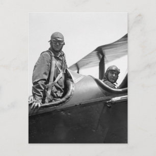 Postal Entrenador de vuelo, años 20