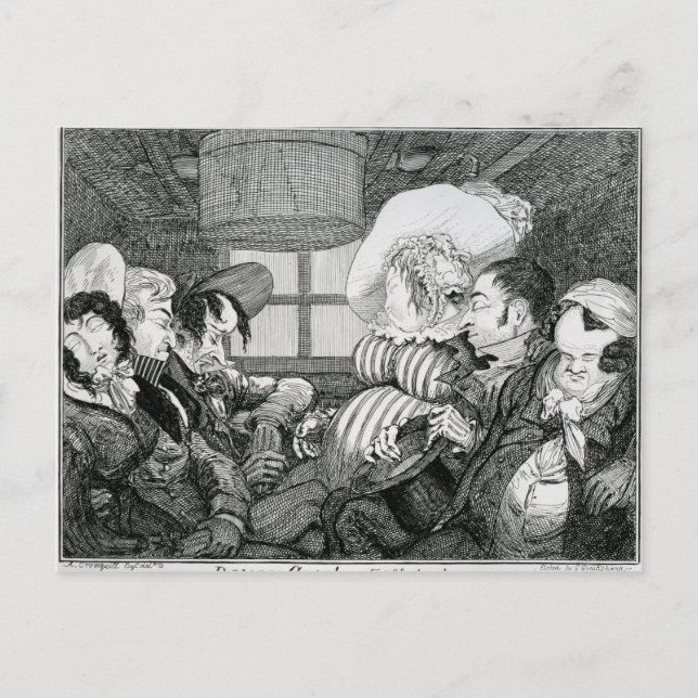 Postal Entrenador Dover, 5 de la mañana (Anverso)