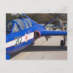 Postal Entrenador Fouga Magister de fabricación francesa