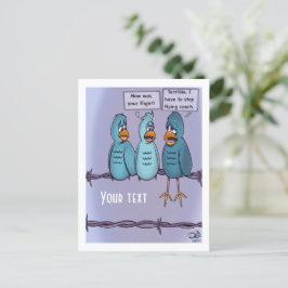 Postal Entrenador Volador