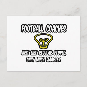 Postal Entrenadores de fútbol... gente común y corriente,