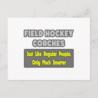 Postal Entrenadores de hockey sobre hierba... Más intelig