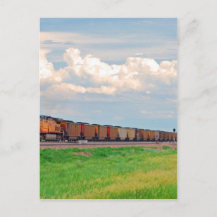 Postal entrenar con muchos coches