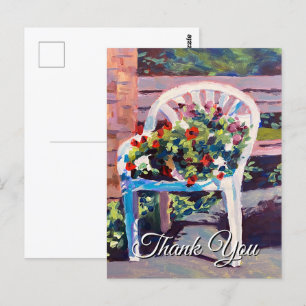 Postal Enviar a amigos y familiares violeta azul amarillo