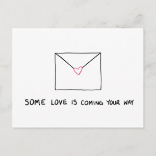 Postal Enviar algo de amor a tu manera