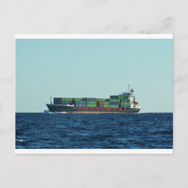 Postal Envío de contenedor (Anverso)