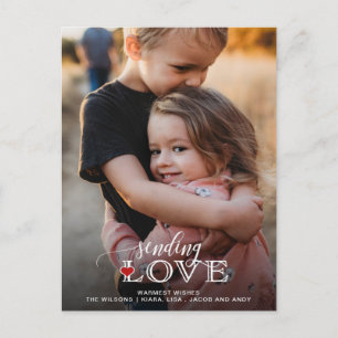 Postal Envío de una breve entrada de Día de San Valentín