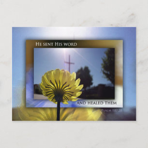 Postal Envió su palabra y las curó